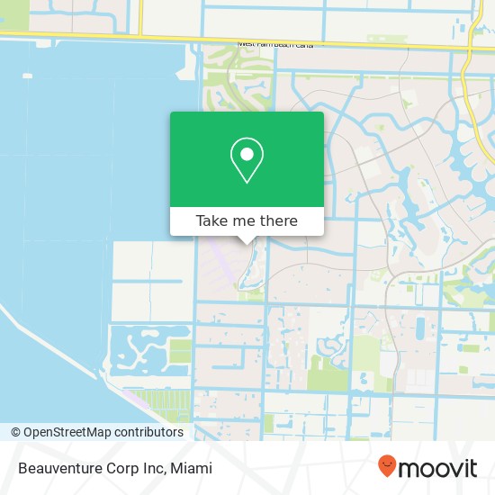 Beauventure Corp Inc map