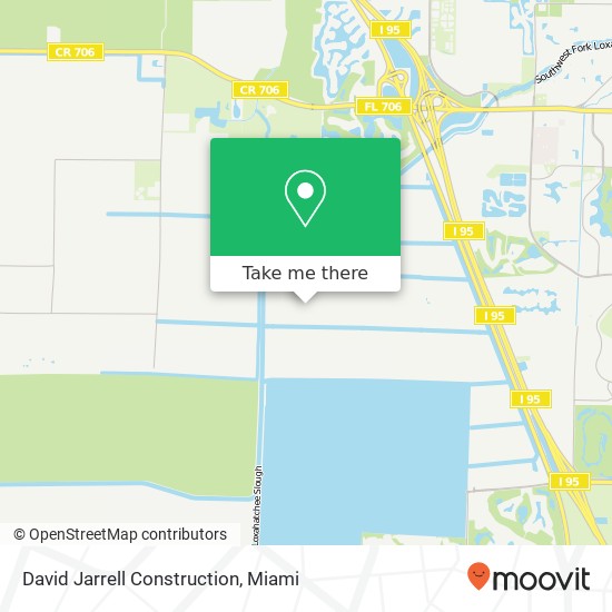 David Jarrell Construction map