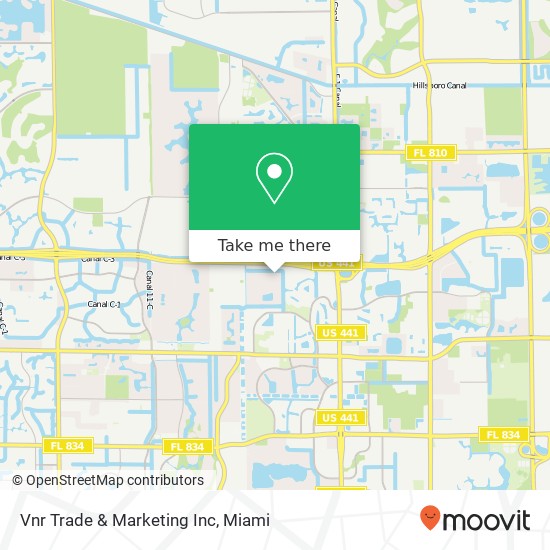Mapa de Vnr Trade & Marketing Inc