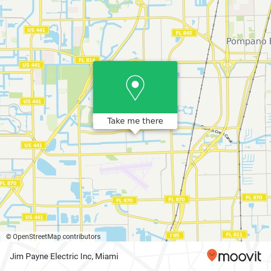 Mapa de Jim Payne Electric Inc