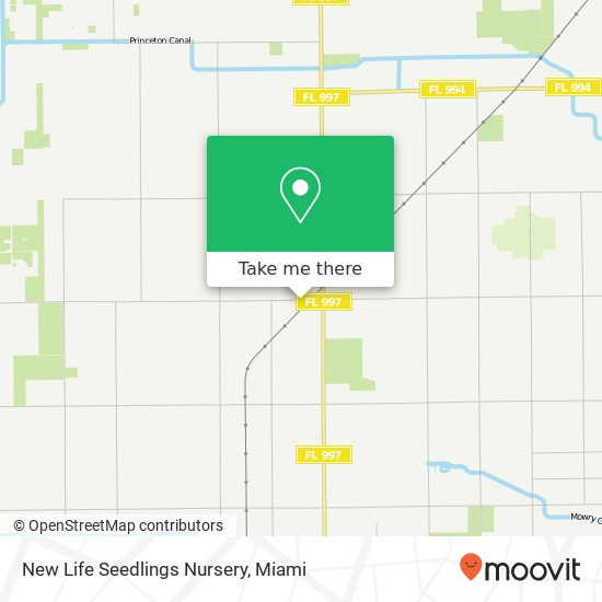 New Life Seedlings Nursery map