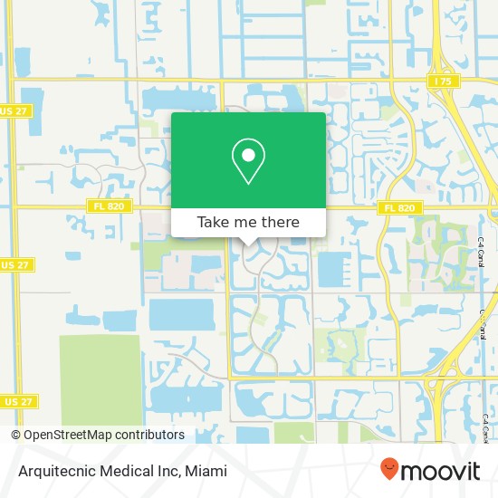 Arquitecnic Medical Inc map