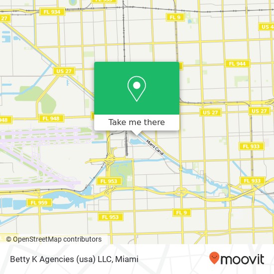 Betty K Agencies (usa) LLC map