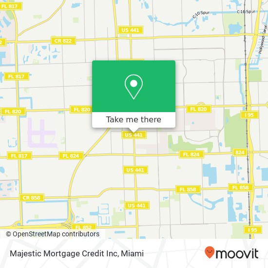 Majestic Mortgage Credit Inc map