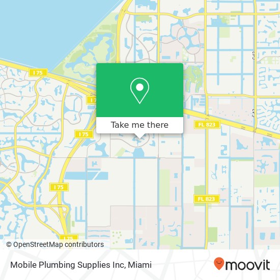 Mapa de Mobile Plumbing Supplies Inc