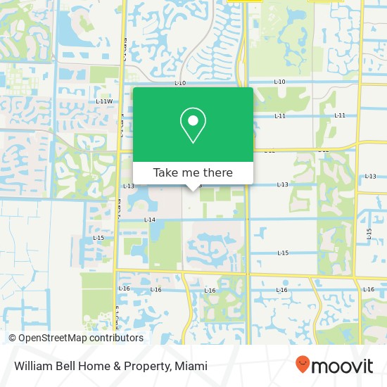 Mapa de William Bell Home & Property