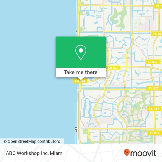 ABC Workshop Inc map