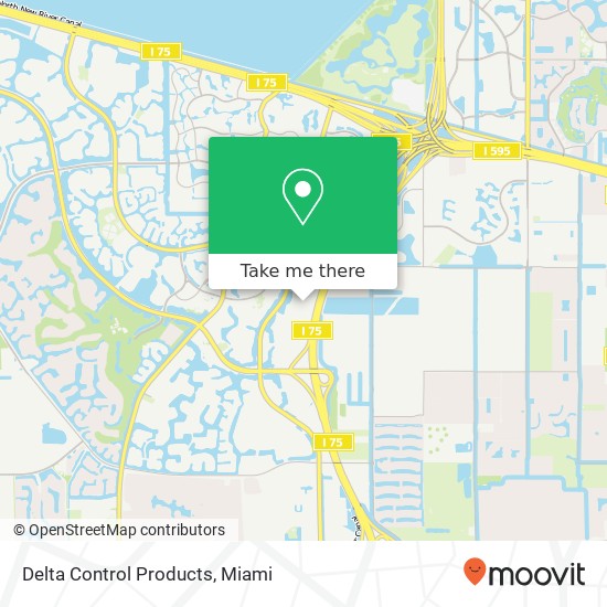 Delta Control Products map