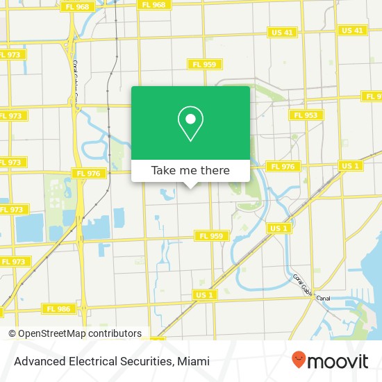 Advanced Electrical Securities map