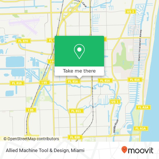 Allied Machine Tool & Design map