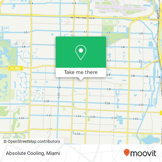 Absolute Cooling map