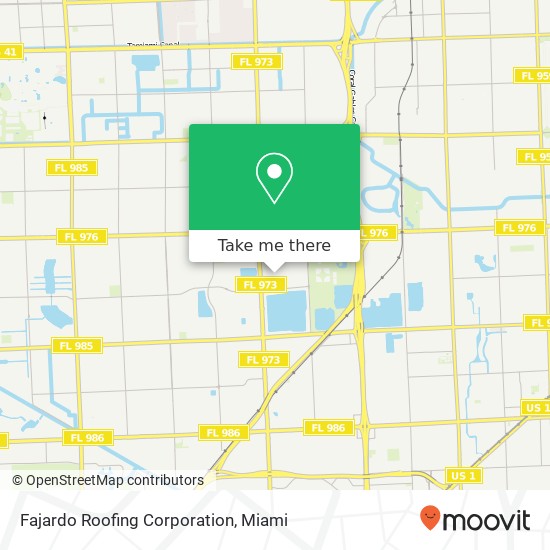 Fajardo Roofing Corporation map