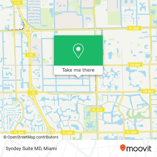 Syndey Suite MD map