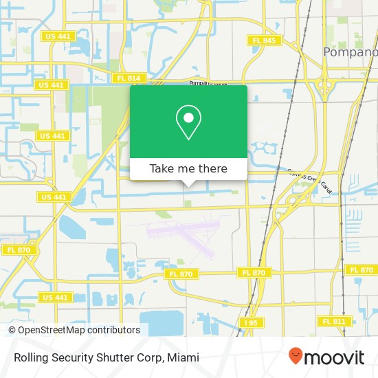 Rolling Security Shutter Corp map