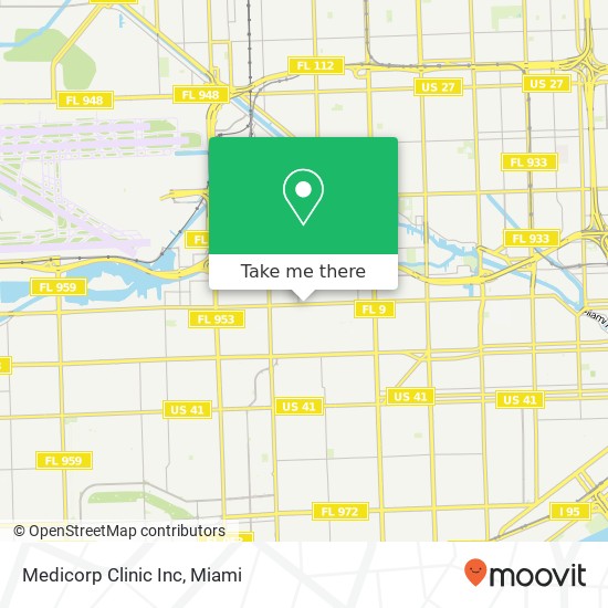 Mapa de Medicorp Clinic Inc