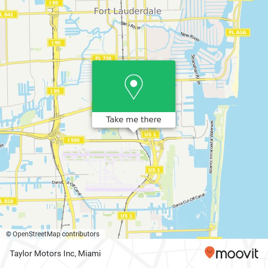 Taylor Motors Inc map