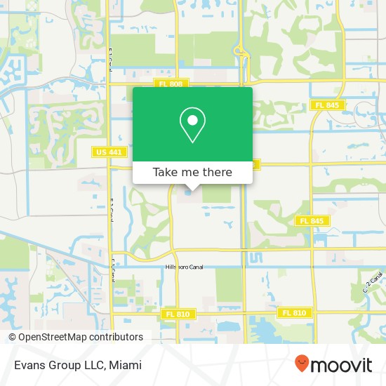 Evans Group LLC map