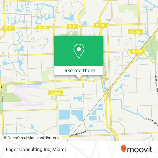 Fager Consulting Inc map