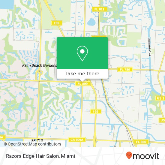 Razors Edge Hair Salon map