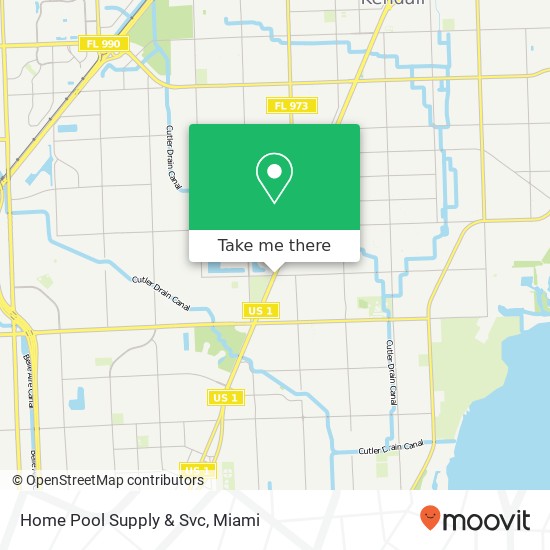 Home Pool Supply & Svc map
