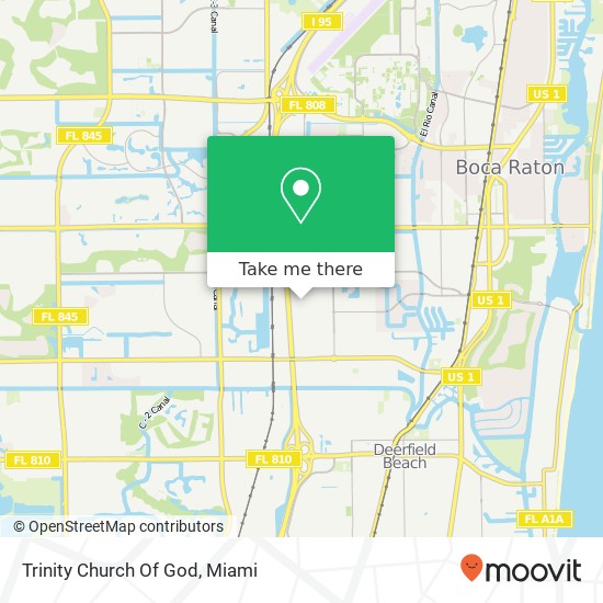 Trinity Church Of God map