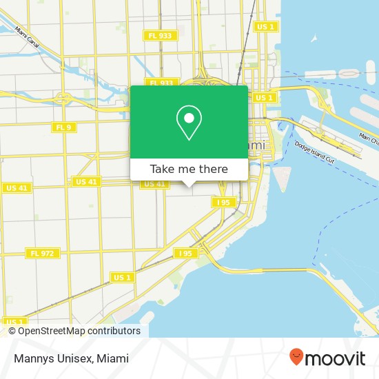 Mannys Unisex map