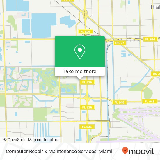 Computer Repair & Maintenance Services map