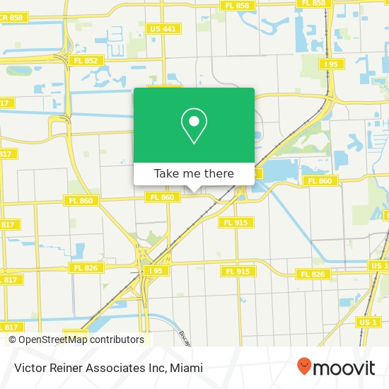 Victor Reiner Associates Inc map