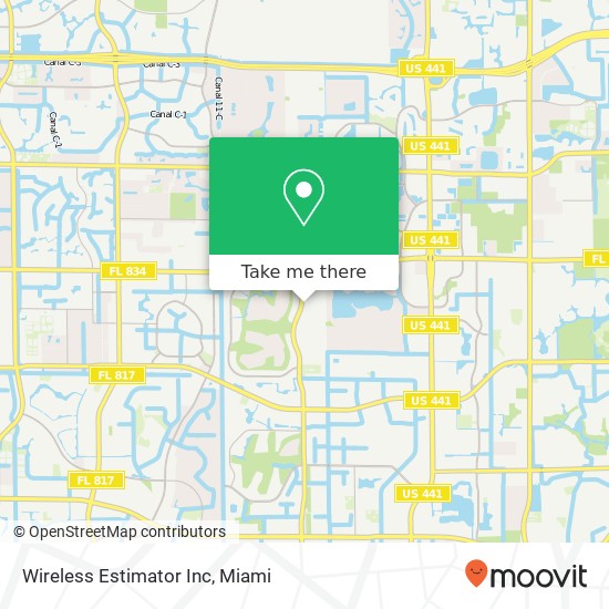 Wireless Estimator Inc map