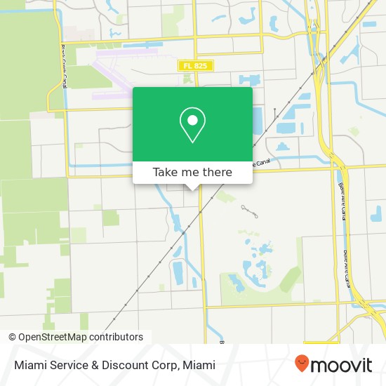 Miami Service & Discount Corp map