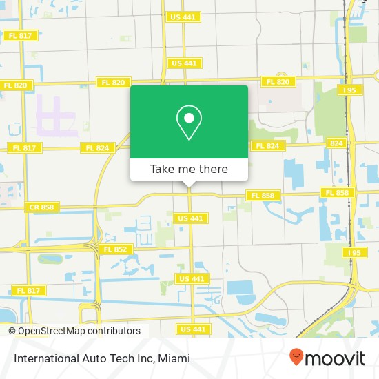 International Auto Tech Inc map