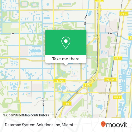 Mapa de Datamax System Solutions Inc