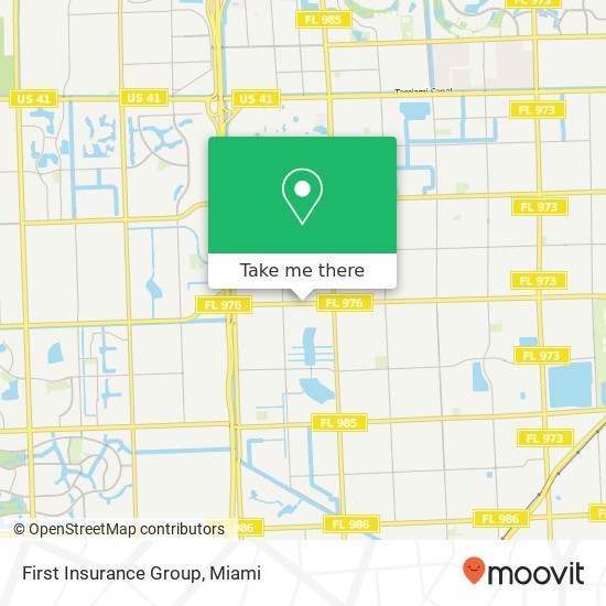 First Insurance Group map