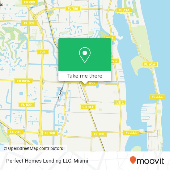 Mapa de Perfect Homes Lending LLC