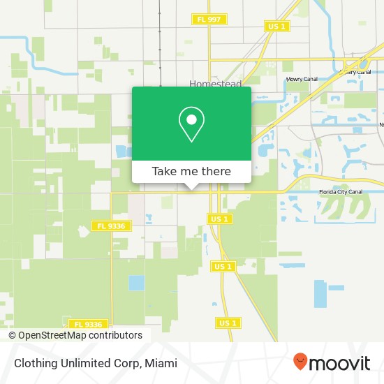 Clothing Unlimited Corp map