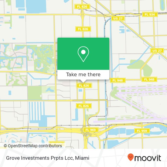 Grove Investments Prpts Lcc map