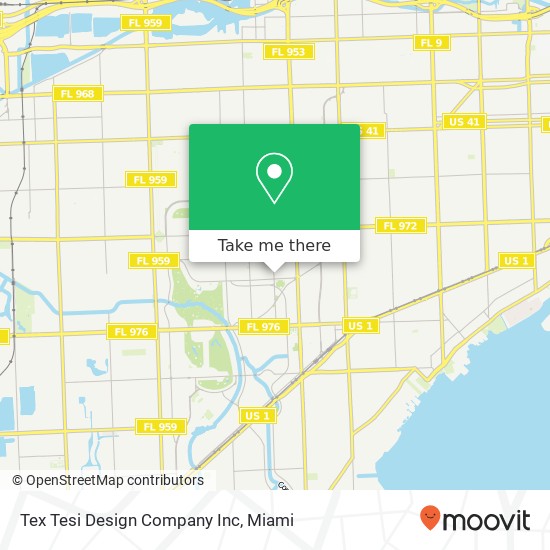 Tex Tesi Design Company Inc map