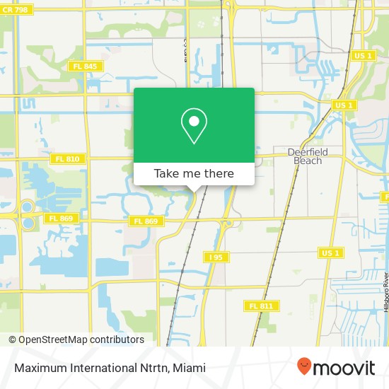 Maximum International Ntrtn map