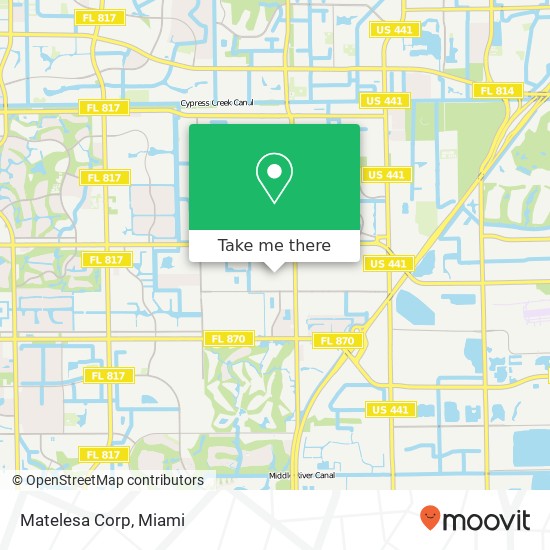Matelesa Corp map