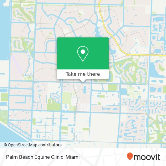 Mapa de Palm Beach Equine Clinic