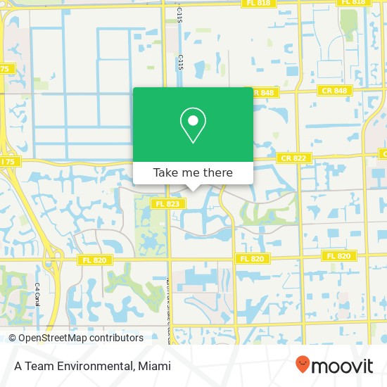 A Team Environmental map