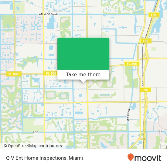 Q V Ent Home Inspections map