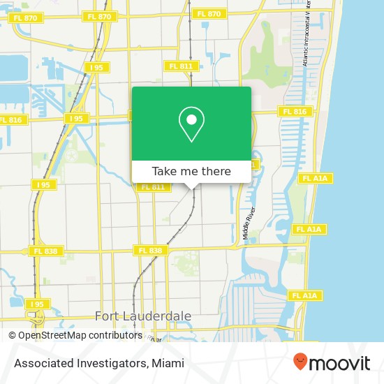 Associated Investigators map