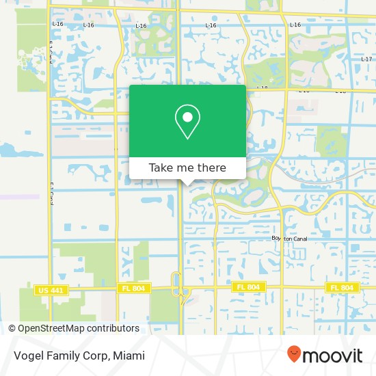 Mapa de Vogel Family Corp