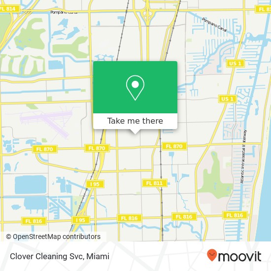 Mapa de Clover Cleaning Svc