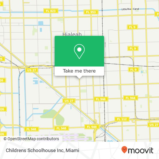 Childrens Schoolhouse Inc map