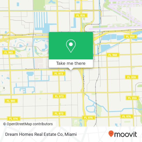 Mapa de Dream Homes Real Estate Co