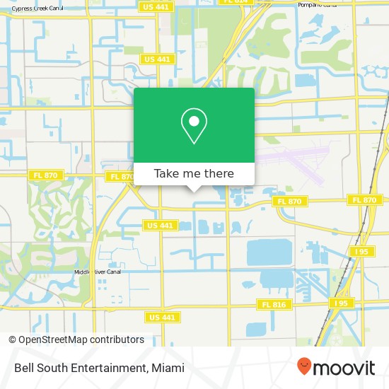 Bell South Entertainment map