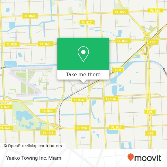 Mapa de Yaeko Towing Inc