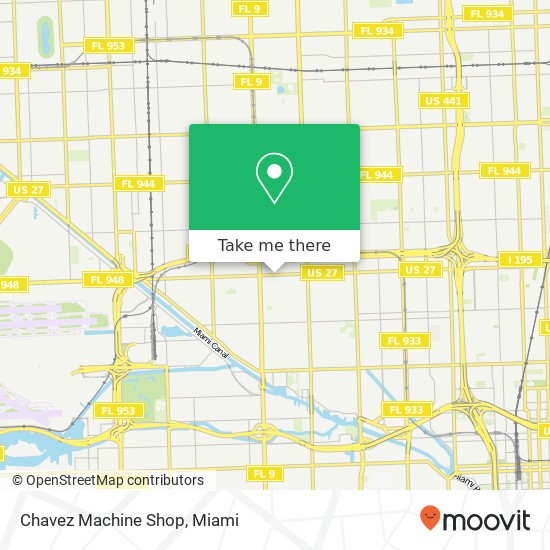 Chavez Machine Shop map